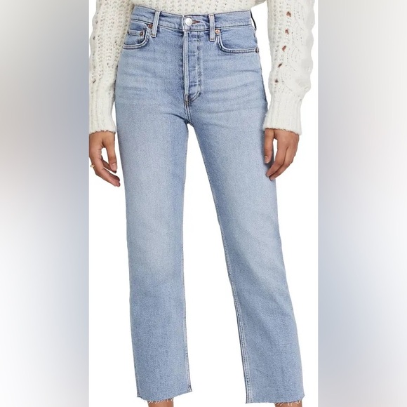 Re/Done Denim - RE/DONE • 70s crop boot jeans - size 25